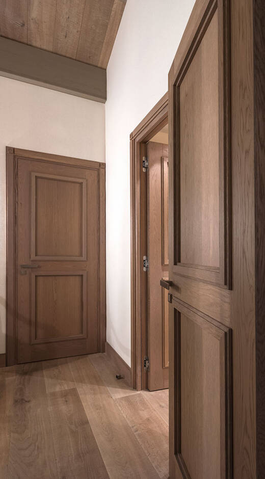 Porte intérieure | Bois massif | Menuiserie Ateliers Dunoyer