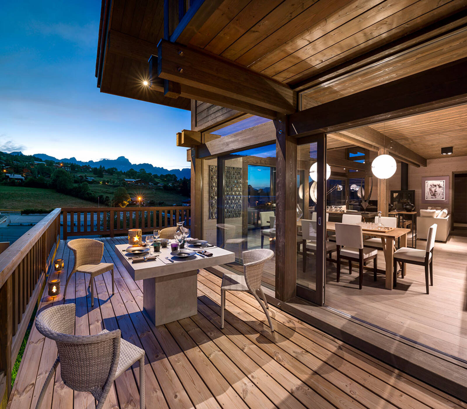 Chalet Dunoyer au pied des pistes de ski | Axe&D