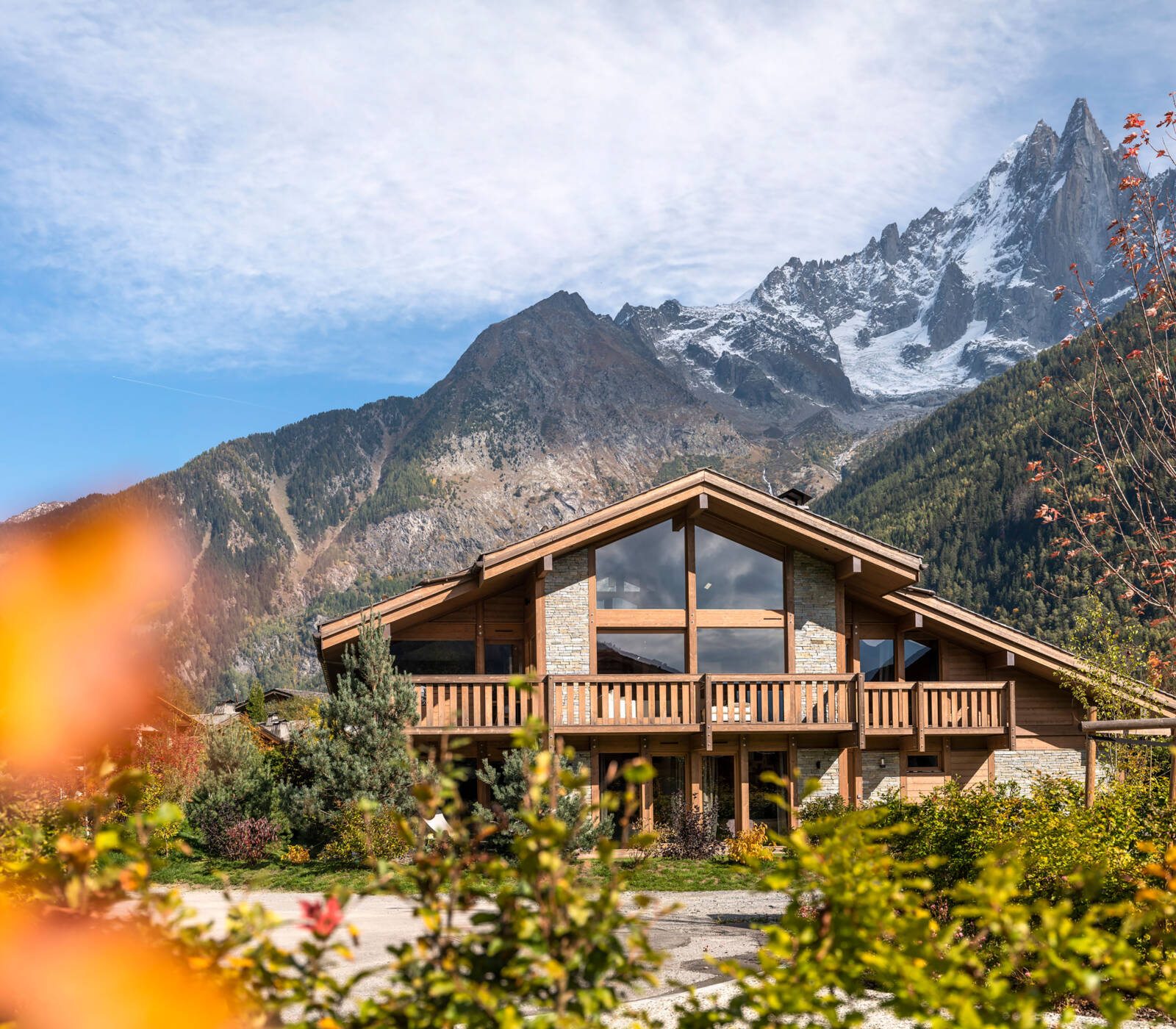 Wood and stone | Realization Chalets Dunoyer