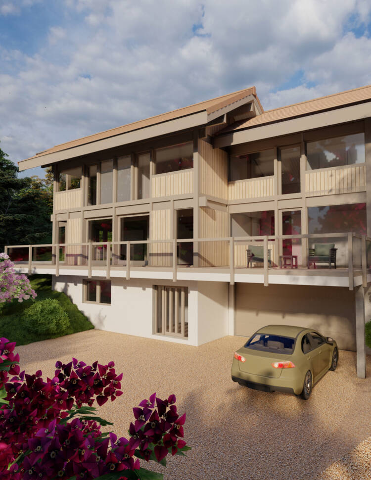 House nestled in the heart of an eco-district | Maisons Dunoyer